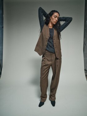 HEYANNO - MMHWell Striped Pant demitasse