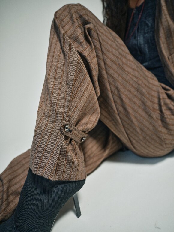 HEYANNO - MMHWell Striped Pant demitasse