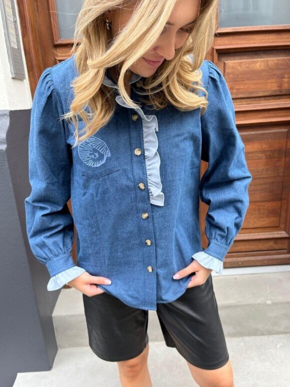 STORIES FROM THE ATELIER - Nature Shirt Medium Blue