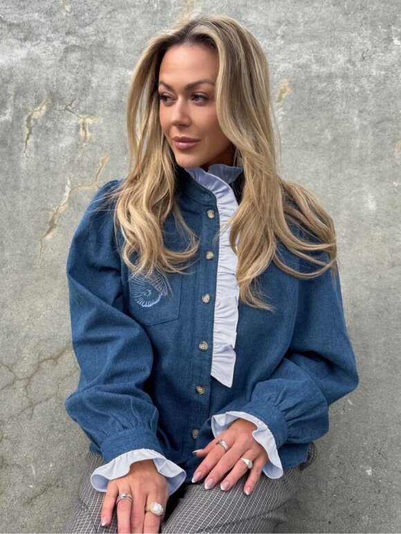STORIES FROM THE ATELIER - Nature Shirt Medium Blue