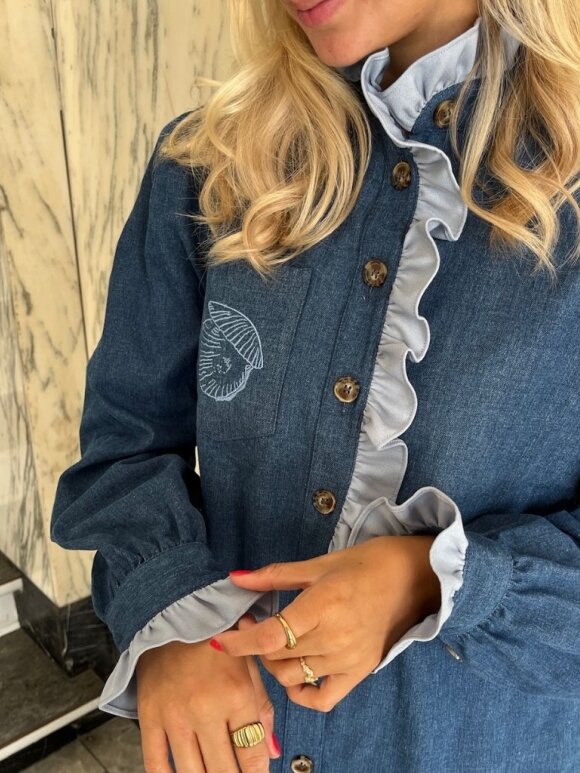 STORIES FROM THE ATELIER - Nature Shirt Medium Blue