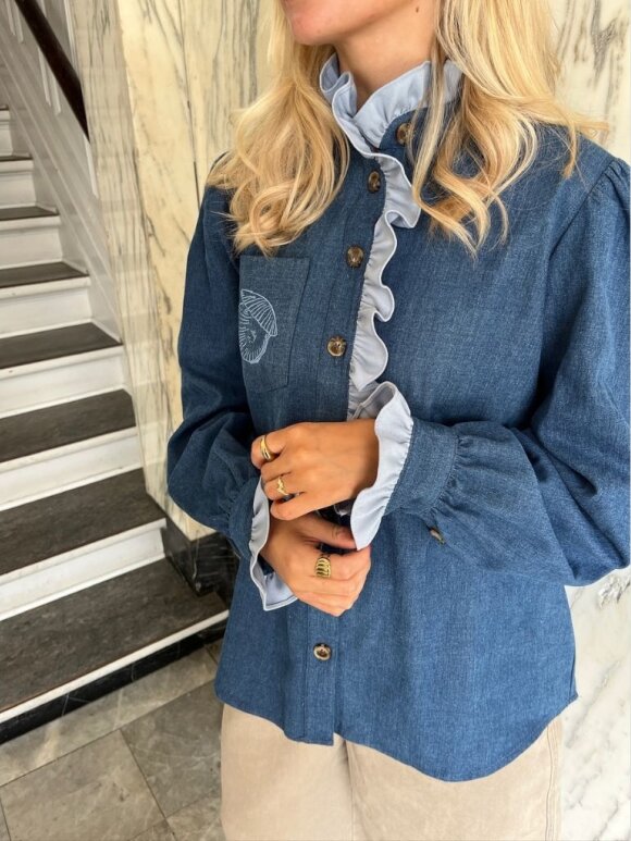 STORIES FROM THE ATELIER - Nature Shirt Medium Blue
