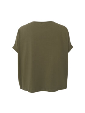 Black Colour - BCMay Loose Blouse Army