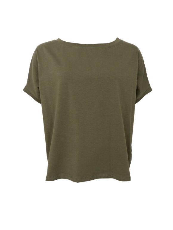 Black Colour - BCMay Loose Blouse Army