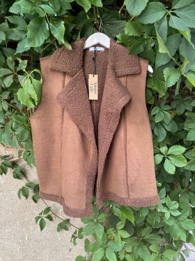 Amaze Cph - Maggie Vest Dark Brown