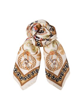Black Colour - BCTazia mini scarf golden ring