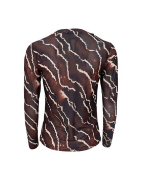 Black Colour - BCAnnie Mesh Blouse Mocca
