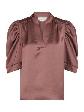 Neo Noir - Roella Heavy Sateen Blouse