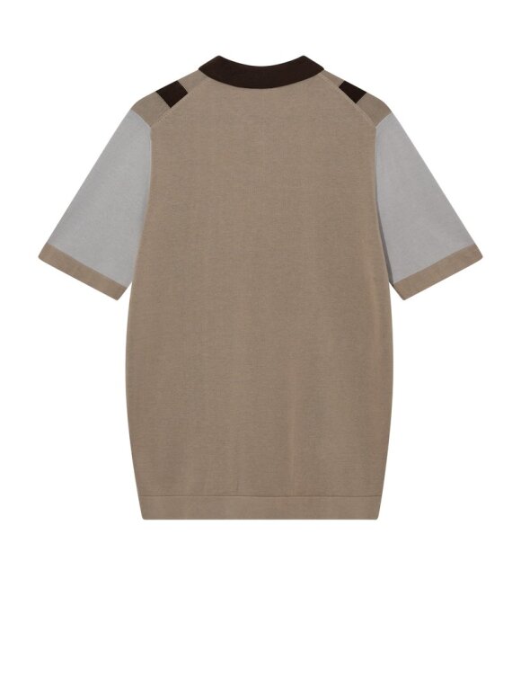 Mos Mosh Gallery - MMGJustin Zip SS Knit Polo