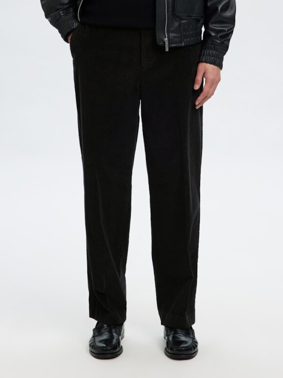 Selected - SLH220-Loose art Corduroy Pant