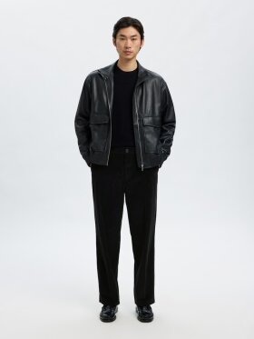 Selected - SLH220-Loose art Corduroy Pant