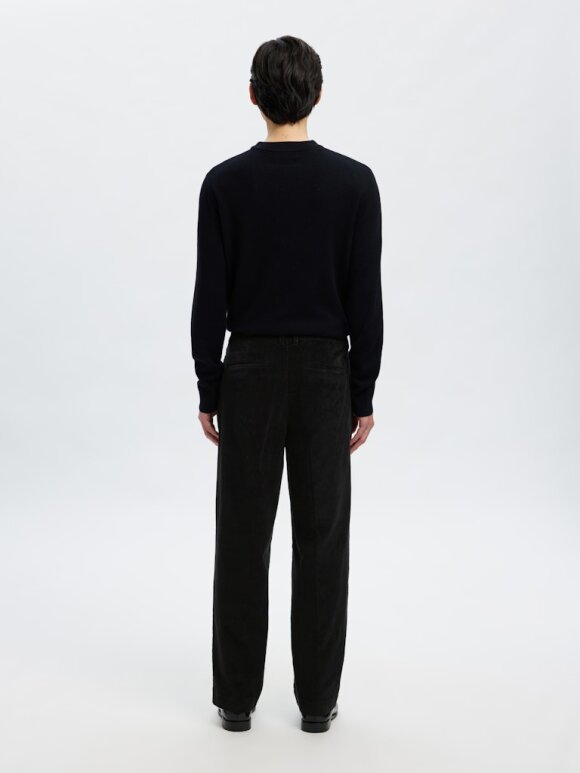 Selected - SLH220-Loose art Corduroy Pant
