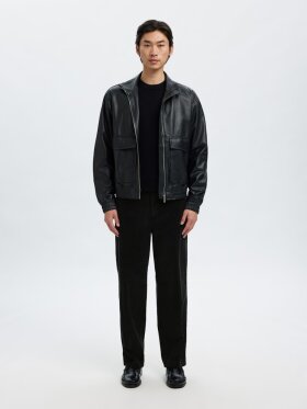 Selected - SLH220-Loose art Corduroy Pant