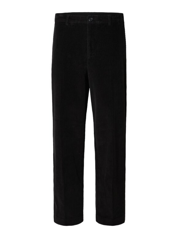 Selected - SLH220-Loose art Corduroy Pant