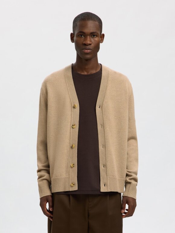 Selected - SLHTRAY MERINO CARDIGAN KNIT