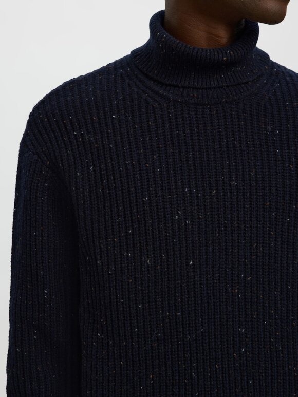 Selected - SLHLand Knit relaxed rollneck