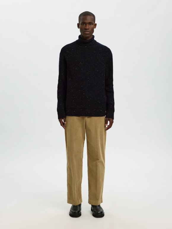 Selected - SLHLand Knit relaxed rollneck