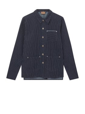 Mos Mosh Gallery - MMGMapham Stripe Denim Jacket Mos Mosh Gallery - MMGMapham Stripe Denim Jacket