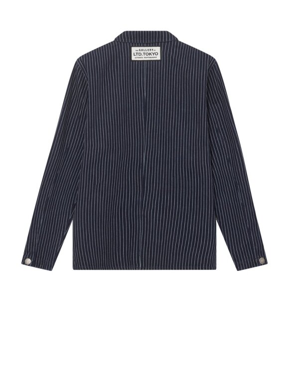 Mos Mosh Gallery - MMGMapham Stripe Denim Jacket