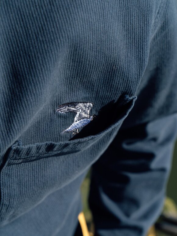 Lakor - Bedford Courd shirt Blueberry