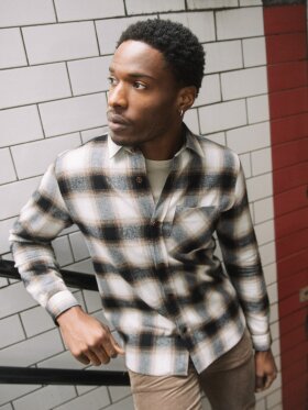 Mos Mosh Gallery - MMGDavid Hang Overshirt Alumin