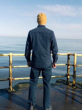 Lakor - Bedford Courd shirt Blueberry