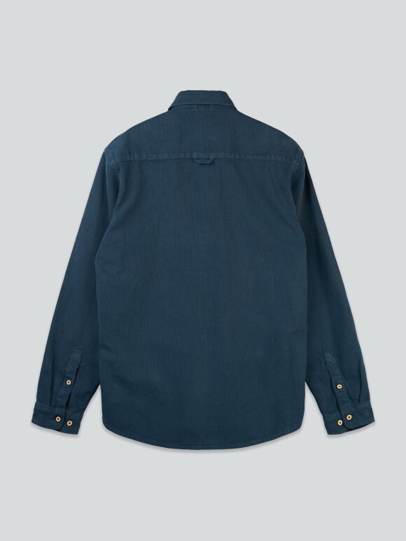 Lakor - Bedford Courd shirt Blueberry