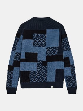 Anerkjendt - Aksvend patchwork knit cardiga