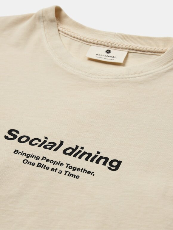 Anerkjendt - AKVillads Social Print S/S Tee