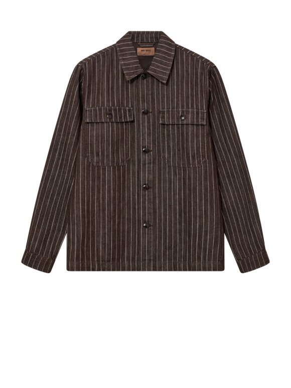 Mos Mosh Gallery - MMGMatteo Brown Stripe Overshi