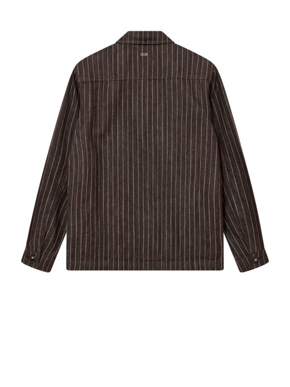 Mos Mosh Gallery - MMGMatteo Brown Stripe Overshi