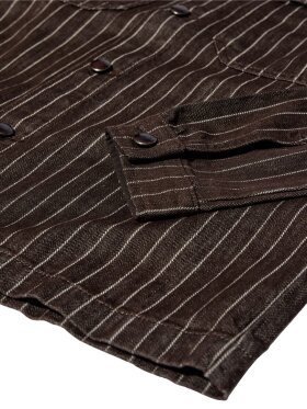 Mos Mosh Gallery - MMGMatteo Brown Stripe Overshi