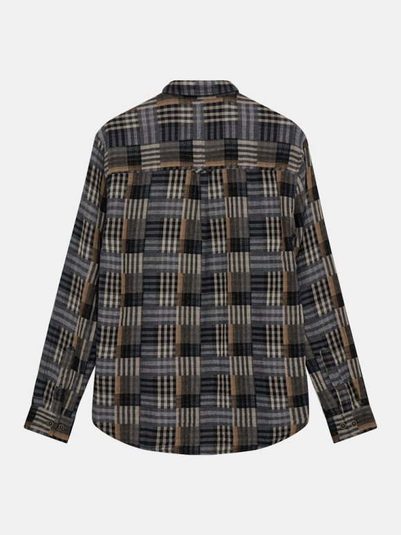Anerkjendt - AKLEIF PATCHWORK SHIRT