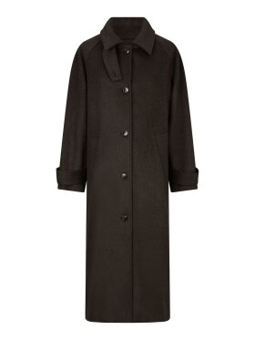 Neo Noir - Keaton Wool Coat chocolate