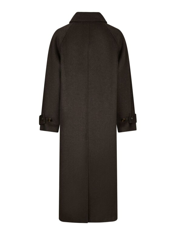 Neo Noir - Keaton Wool Coat chocolate