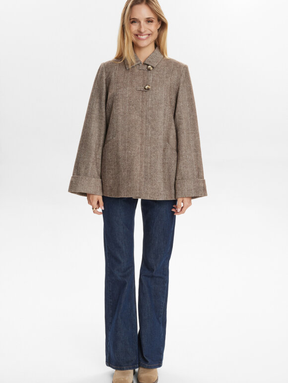 Numph - NURaven Jacket Black Coffee