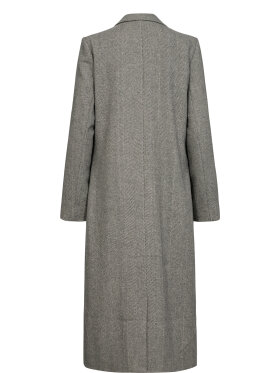 Numph - NURaven Coat Medium Grey mel