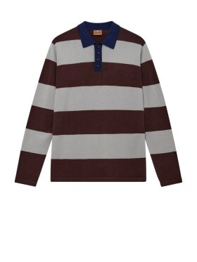 Mos Mosh Gallery - MMGRoyal Preppy LS Polo Knit Mos Mosh Gallery - MMGRoyal Preppy LS Polo Knit