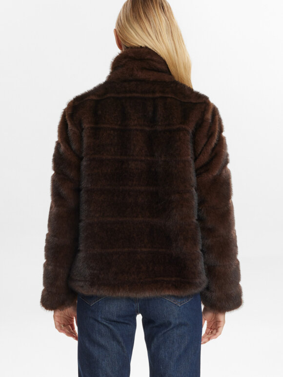 Numph - NUWindall Jacket Black Coffee
