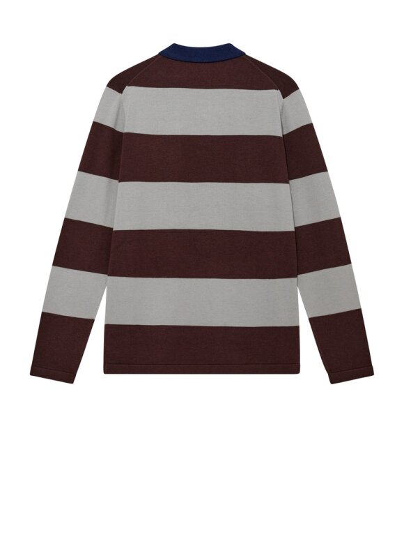 Mos Mosh Gallery - MMGRoyal Preppy LS Polo Knit