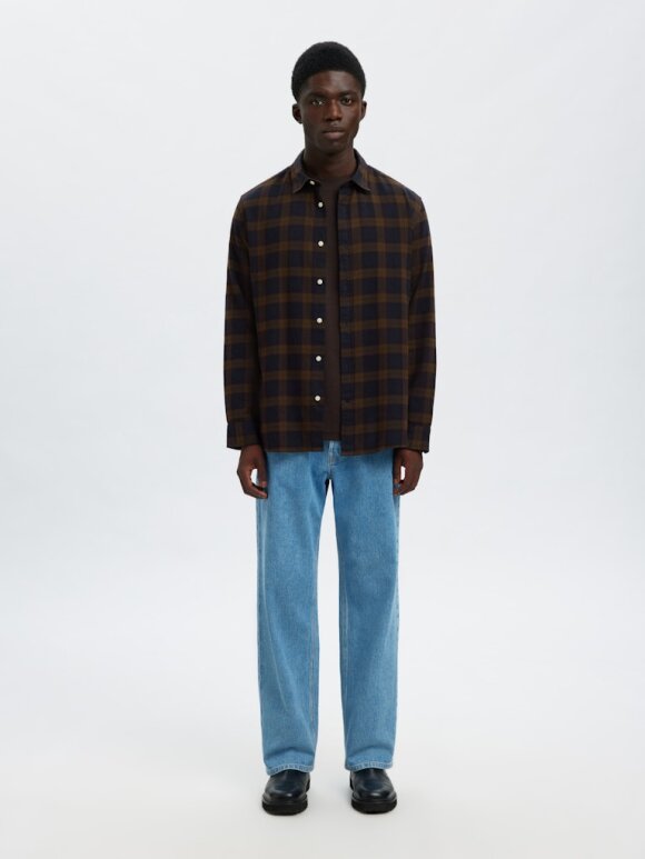 Selected - SLHREGNOAH BRUSHED TWIST SHIRT