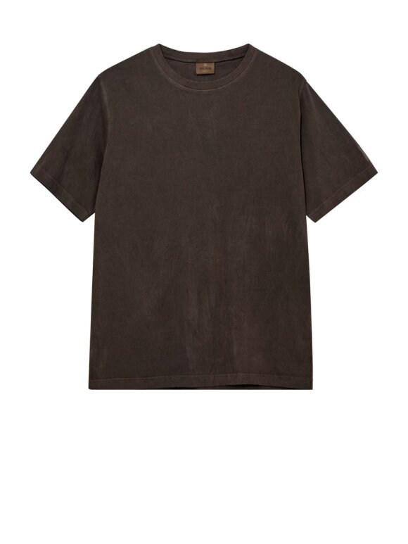 Mos Mosh Gallery - MMGStep Faded O-SS Tee Brown