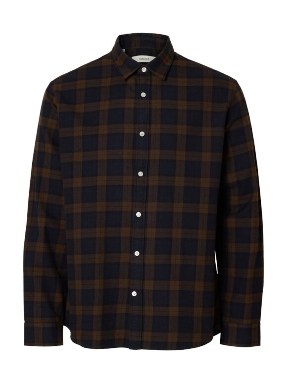 Selected - SLHREGNOAH BRUSHED TWIST SHIRT