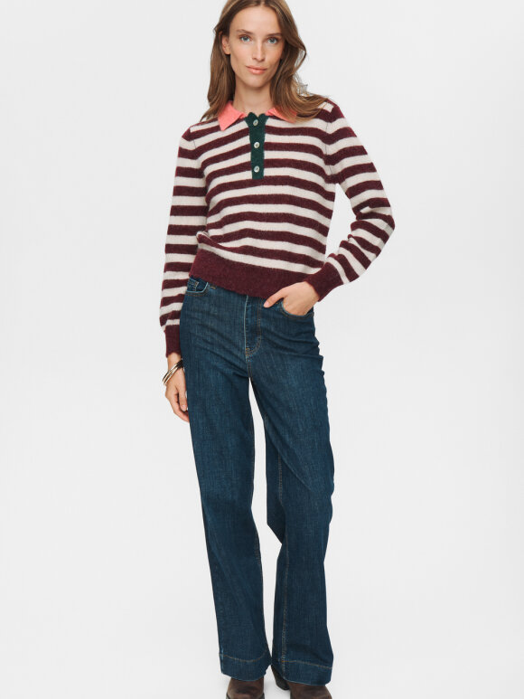 Numph - NUCiara Riette Stripe Pullover