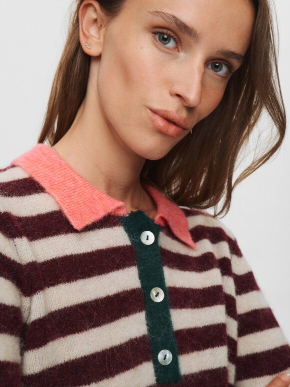 Numph - NUCiara Riette Stripe Pullover