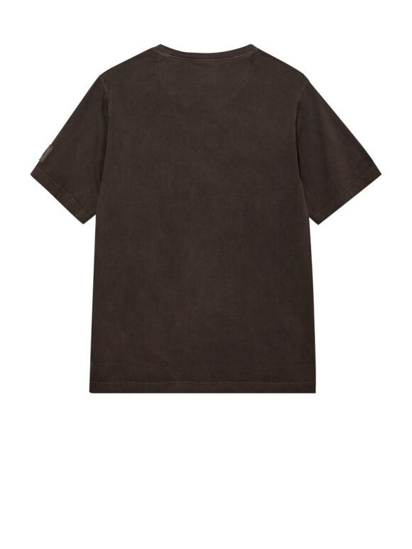 Mos Mosh Gallery - MMGStep Faded O-SS Tee Brown
