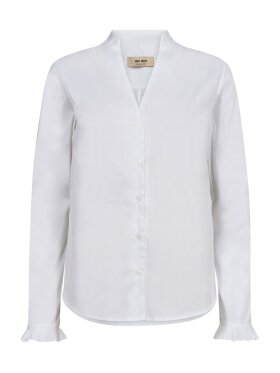 Mos Mosh - MMHassie Pleat Shirt White