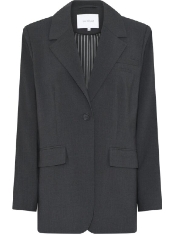La Rouge - Trine Blazer Dark grey