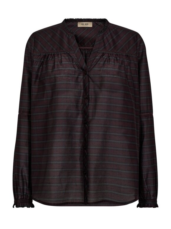 Mos Mosh - MMBenedette Silky Shirt fudge