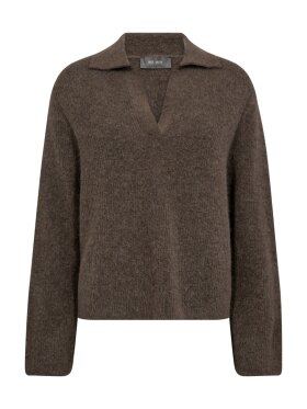Mos Mosh - MMThora Aidy Polo Knit falcon